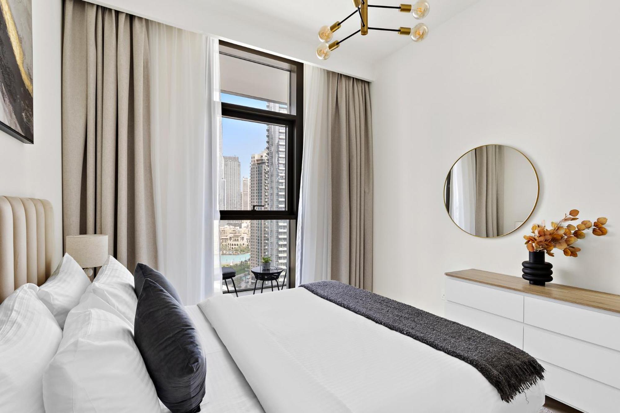Aliving - Elegant 1br With Burj Khalifa View, Burj Crown, Downtown Dubai