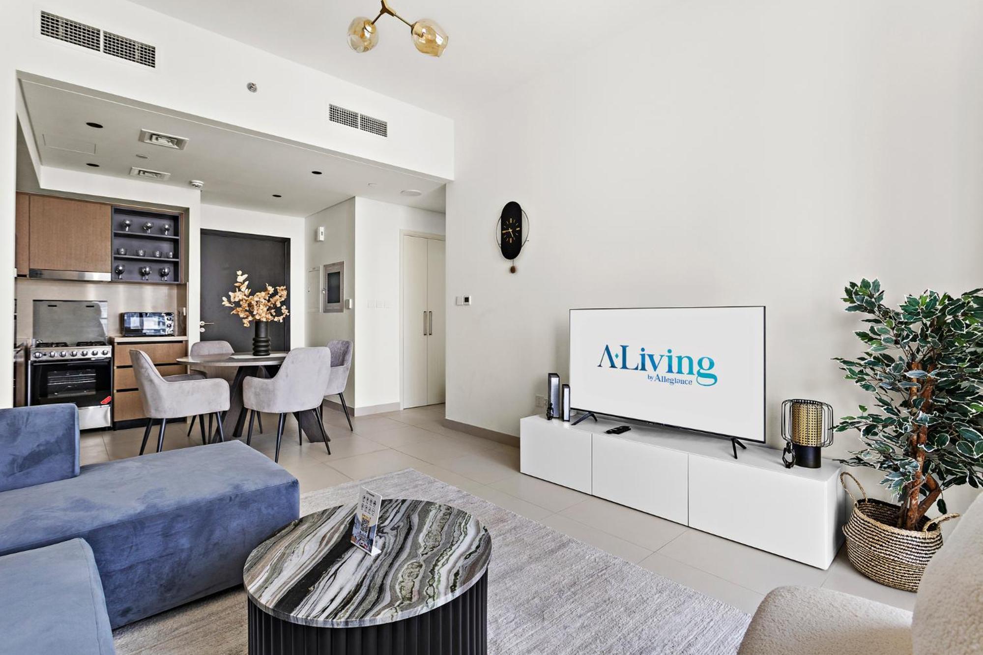 Aliving - Elegant 1br With Burj Khalifa View, Burj Crown, Downtown