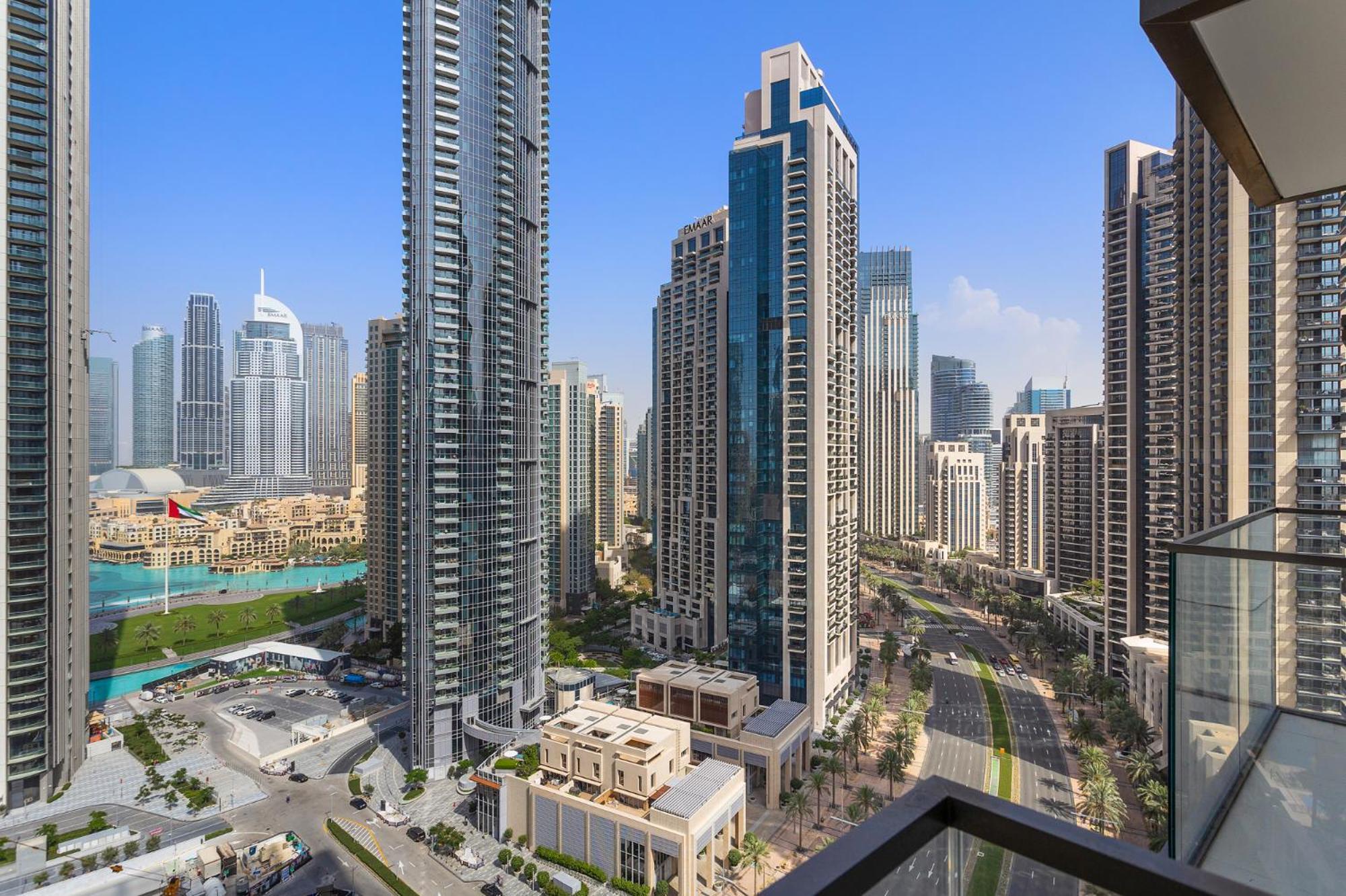 Apartment Aliving - Elegant 1br With Burj Khalifa View, Burj Crown, Downtown *